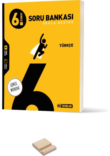6 Sınıf Türkçe Soru Bankası ve Telefon Standı