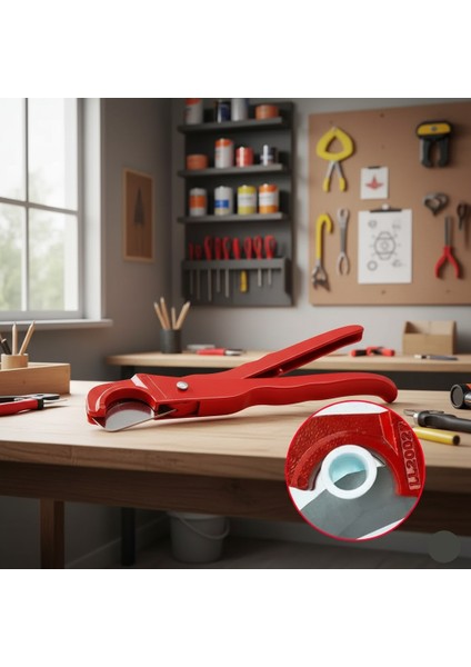 Hortum Kesme Makası - Hortum Kesme Aleti - 42 Mm'e Kadar Hortumları Keser - Alüminyum Döküm Gövde modelleri