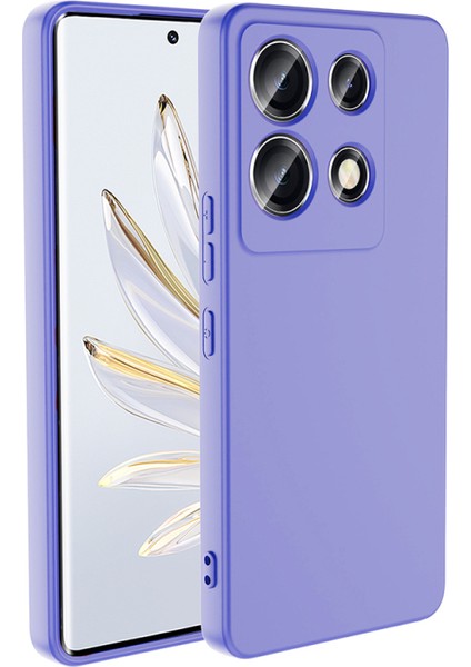 Infinix Note 30 Vıp Kılıf Içi Telefonu Çizmeyen Kadife Kaplı Dışı Soft Yapılı Esnek Lansman Kapak Ryc/mara