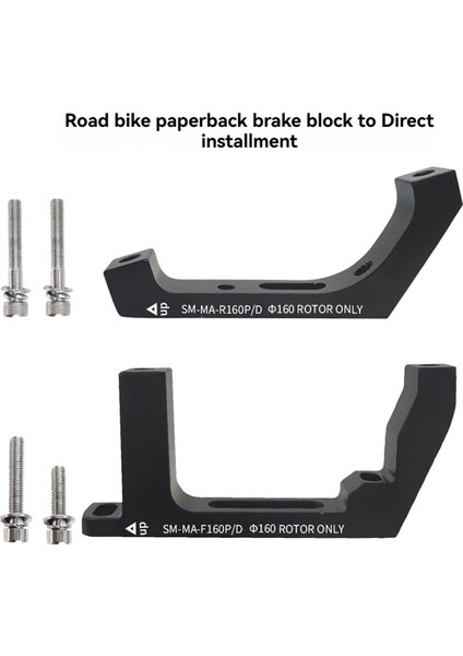 Disk Fren Montaj Adaptörü Ultra Hafif Düz Montaj Pm/is Dönüştürücü Bisiklet Aksesuarları Rotor Değişim Braketi Arka (Yurt Dışından) fırsatları