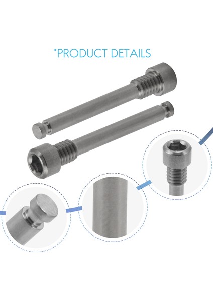 Bisiklet Disk Fren Balatası Için M4 Titanyum Cıvatalar Dişli Pim Ekleme Vidaları Xt R Xt Hidrolik Disk Kaliperi-Titanyum (Yurt Dışından) indirimleri