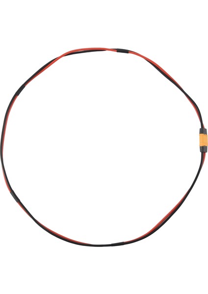 E-Bisiklet Güç Uzatma Kablosu XT60 Erkek / Dişi Konnektör Fişi 14AWG Yüksek Sıcaklığa Dayanıklı Silikon Kablo, 1m (Yurt Dışından)