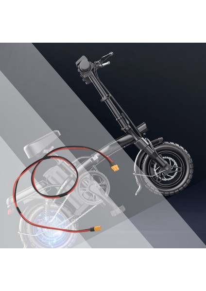 E-Bisiklet Güç Uzatma Kablosu XT60 Erkek / Dişi Konnektör Fişi 14AWG Yüksek Sıcaklığa Dayanıklı Silikon Kablo, 1m (Yurt Dışından) fiyatları