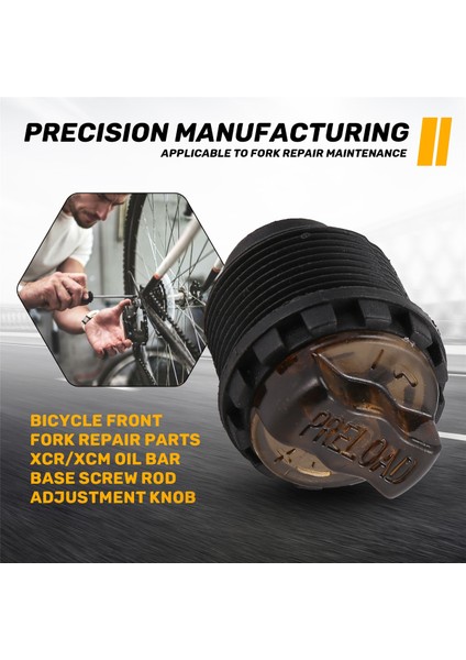 Bike Xcr Xcm Ön Çatal Sönümleme Çubuğu Ön Yük Ayar Düğmesi Ayar Düğmesi Aksesuarları 27,5 mm (Yurt Dışından) indirimleri