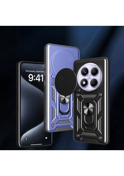 Xiaomi Redmi Note 14 Pro 4g Kılıf Kamera Pencereli Tam Koruma Nyxara Premium Sert Kapak fiyatları