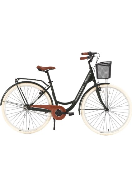 Sorrento Şehir Bisikleti 44 cm V 28 Jant 3 Vites Yeşil Silver fırsatları