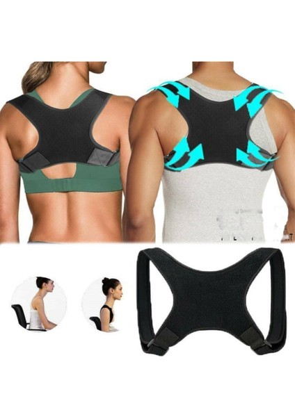 Dik Duruş Korsesi Bel Sırt Korse Kadın Erkek Klavikula Desteği Aparat indirimleri