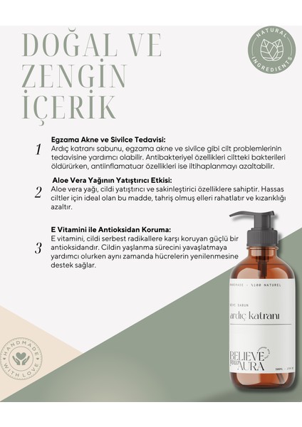 Ardıç Katranı Bitki Özlü El ve Cilt Sıvı Sabunu - E-Vitamini Aloe Vera Özü Shea Butter - 500 ml modelleri