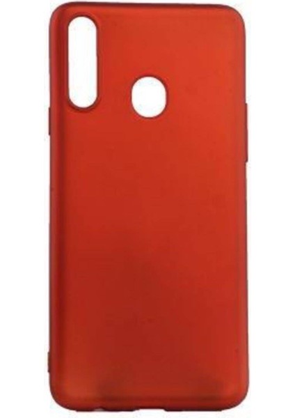 Samsung Galaxy A20S (A207F) Premium Silikon Kılıf Bordo