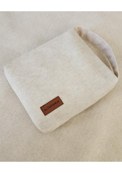 Sade Seccade Çantalı Naturel Düz 70X115 Camii Nakış Çantalı modelleri