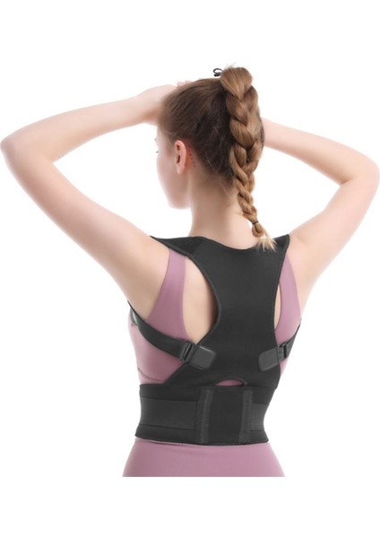 Unisex Siyah Dik Duruş Korsesi Korse Bel Sırt Omuz Dik Durmak Için Korse modelleri