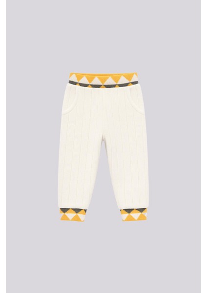 Bg Store Erkek Bebek Ekru Eşofman Altı