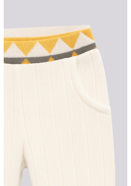 Bg Store Erkek Bebek Ekru Eşofman Altı modelleri