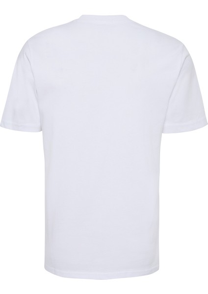 Antonio 84003 Oversize Baskılı Beyaz Erkek Basic T-Shirt modelleri