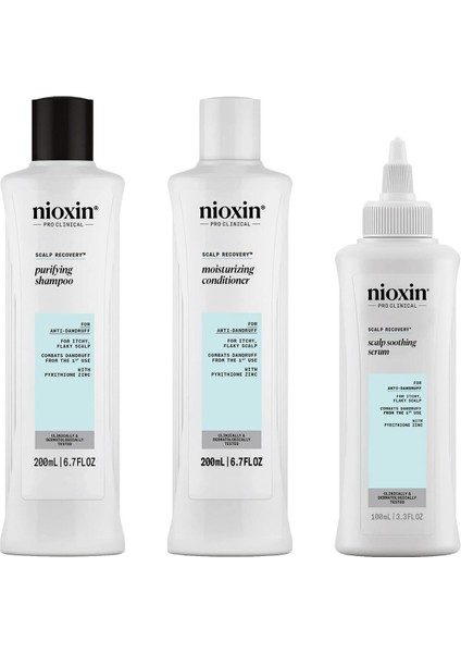 Scalp Recovery Kepek ve Kaşıntı Karşıtı Saç Bakım Seti