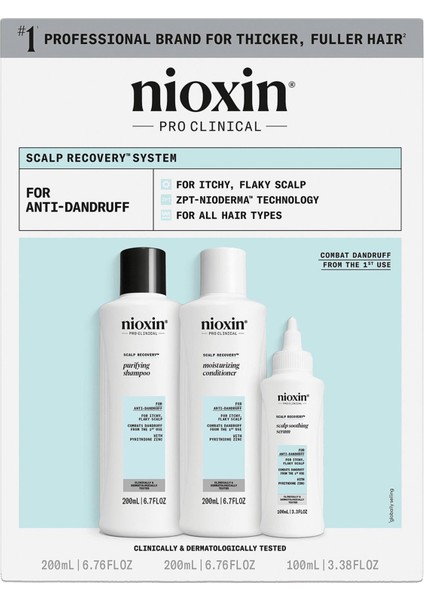 Scalp Recovery Kepek ve Kaşıntı Karşıtı Saç Bakım Seti fiyatları