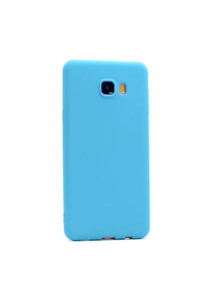 Samsung Galaxy C7 Kılıf Esnek Yapılı Ince Slim Silikon Kapak Ryc/premier