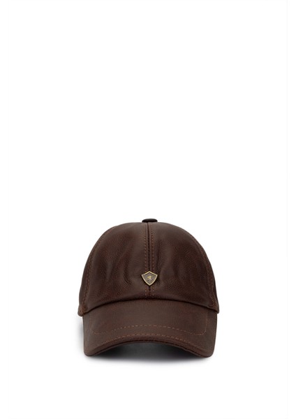 Erkek Hakiki Deri Taba Şapka 524 1099 Sapka SK23/24 Taba Destroy fiyatları