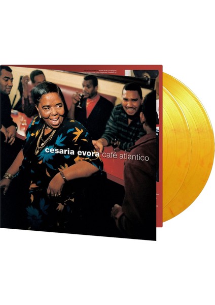 Césaria Évora - Café Atlantico (25TH Anniversary) (180G) (Limited Numbered Edition) (Gold Vinyl) - Plak fiyatları