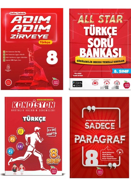 Newton Yayınları 8. Sınıf Lgs Türkçe Soru Bankası Deneme Paragraf Full Set