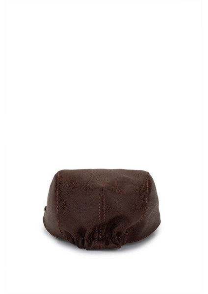 Erkek Hakiki Deri Taba London Şapka 524 1099 Lndn Spk SK25-26 Taba Destroy fırsatları