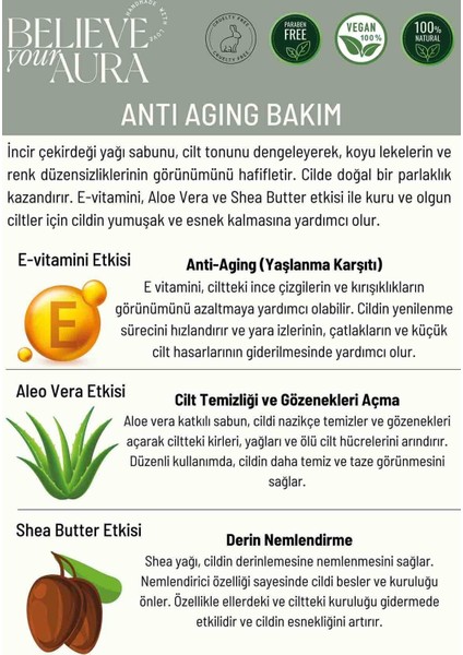 Doğal Incir Çekirdeği Yağı Sıvı El Sabunu - E-Vitamini Aloe Vera Shea Butter Katkılı - 500 ml modelleri