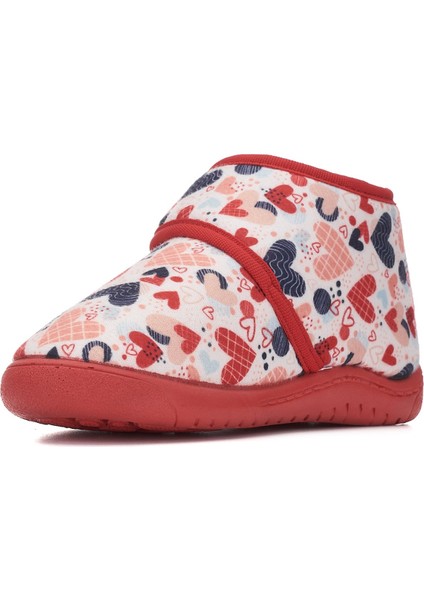 Günlük Kız Erkek Çocuk Panduf Ev Ayakkabısı Esnek Kaymaz Taban Cırtlı Kreş Anaokulu Ayakkabı 263 fiyatları