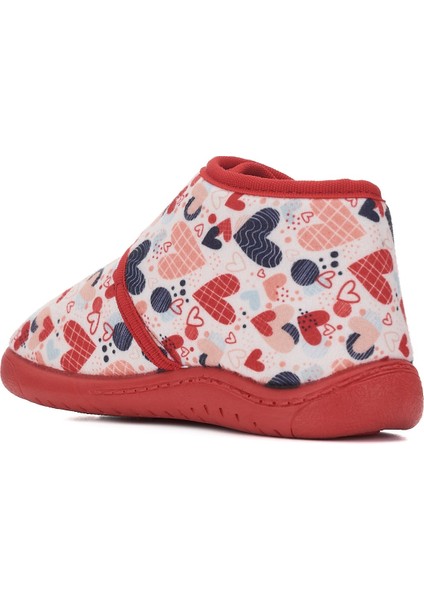 Günlük Kız Erkek Çocuk Panduf Ev Ayakkabısı Esnek Kaymaz Taban Cırtlı Kreş Anaokulu Ayakkabı 263 modelleri