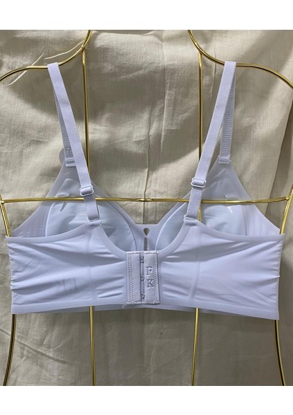 Balensiz Toparlayıcı Lazer Kesim Çıkarılabilir Pedli Push Up Sütyen 1253