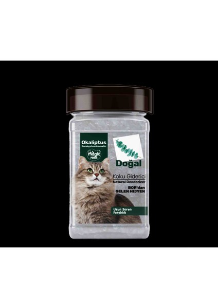 Magic Power Kedi Kumu Koku Giderici Okaliptus Kokulu 125gr