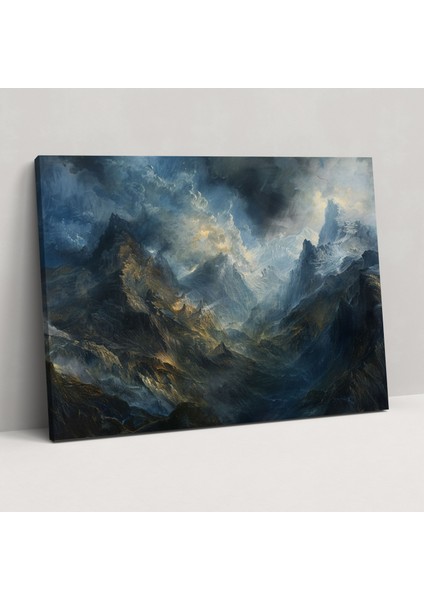 Barok Tarzı Resim Duvar Dekorasyonu - Barok Kanvas Tablo Ev Dekorasyonu