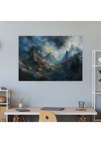 Barok Tarzı Resim Duvar Dekorasyonu - Barok Kanvas Tablo Ev Dekorasyonu modelleri