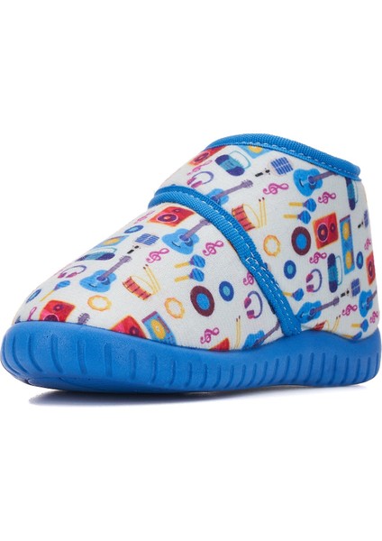 Günlük Kız Erkek Çocuk Panduf Ev Ayakkabısı Esnek Kaymaz Taban Cırtlı Kreş Anaokulu Ayakkabı 263 fiyatları