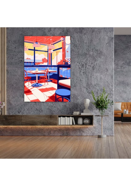 Klasik Pop Sanat Duvar Tablosu - Klasizm ve Pop Sanat Duvar Dekorasyonu fiyatları