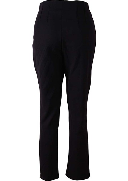 Siyah Kadın Kumaş Pantolon modelleri