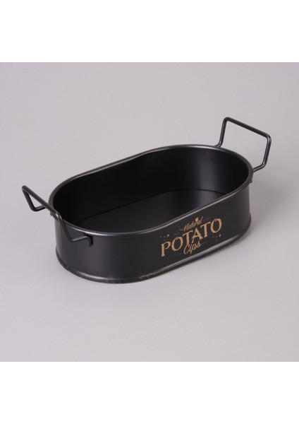 Mini Oval Patates & Cips Sunumluk