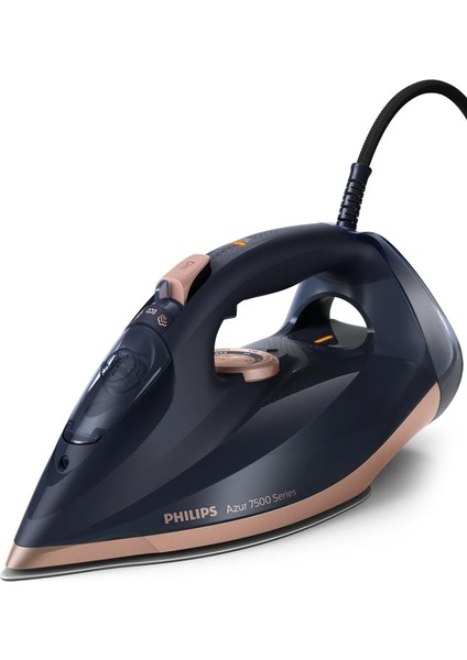 DST7510/80 7500 Serisi Buharlı Ütü, 3200 W, 55 g/dk Sürekli Buhar, SteamGlide Elite, 260 g Şok Buhar,
