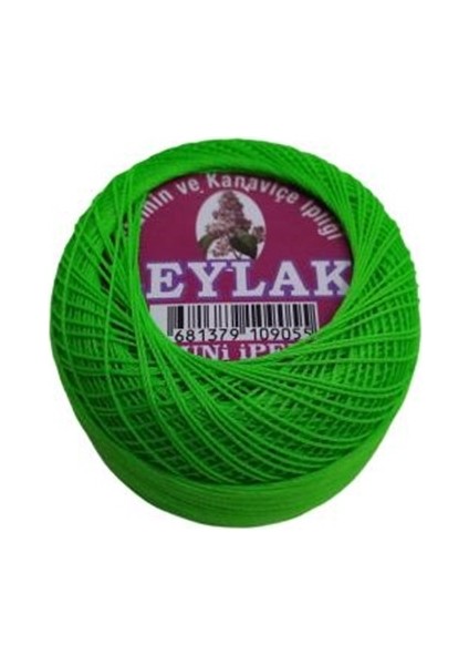 Etamin ve Kanaviçe İpliği 9 Kat 25 gr - Fosforlu Yeşil - 1217 modelleri