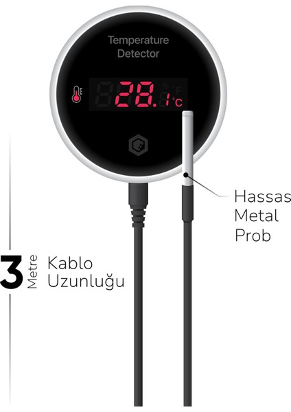 Akıllı Wi-Fi Endüstriyel Sıcaklık Sensörü fiyatları