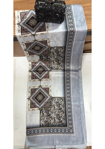 12371 Five Dijital Purple Şal #08-25#