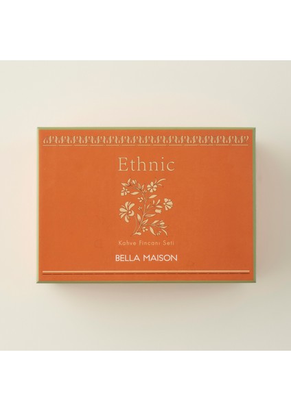 Ethnic 2'li Kahve Fincanı Seti (90 Cc) modelleri