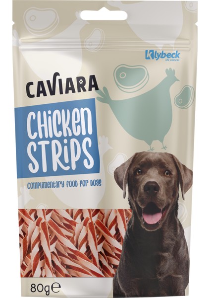 Kurutulmuş Tavuk Şeritleri 80 gr