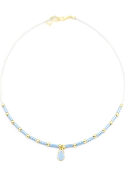 Boncuk Ananas Kolye - Beyaz fiyatları