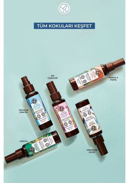 Saç ve Vücut Spreyi- Serinletici Okyanus Esintisi- Vegan-100ml