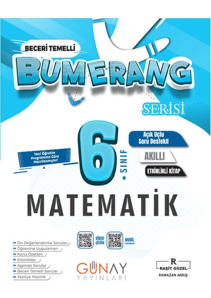 6. Sınıf Bumerang Serisi Etkinlikli Türkçe Matematik Fen Bilimleri Sosyal Bilgiler Seti 2026 Güncel Basım modelleri