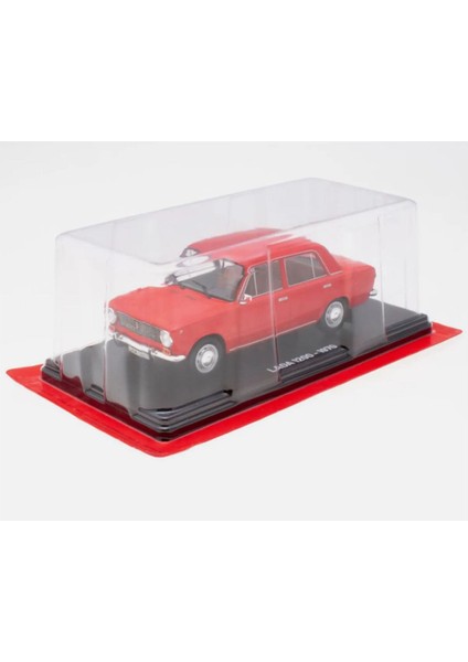 Hachette 1:24 – Lada 1200 (1970) Kırmızı Diecast Model Araba modelleri