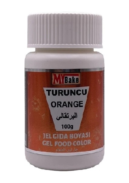Jel Boya My Bake 100 gr Turuncu