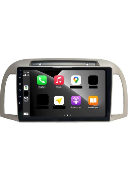 Nissan Micra Android Multimedya Sistemi 4-64 Fimex (2002-2010) modelleri