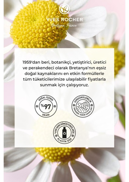 Hassas Cilt, Yatıştırıcı Organik Papatya, Yüz Yıkama/Makyaj Temizleme Yağı-Pure Camomille-150ml