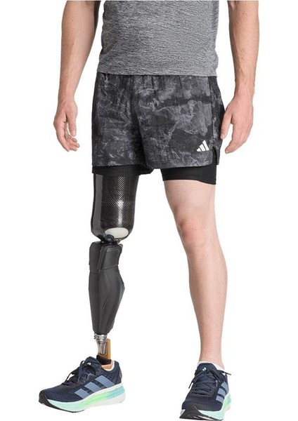 Performance JN9680 Own The Run Spray Dye 2-In-1 Short